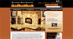 Desktop Screenshot of blazinghotstoves.com